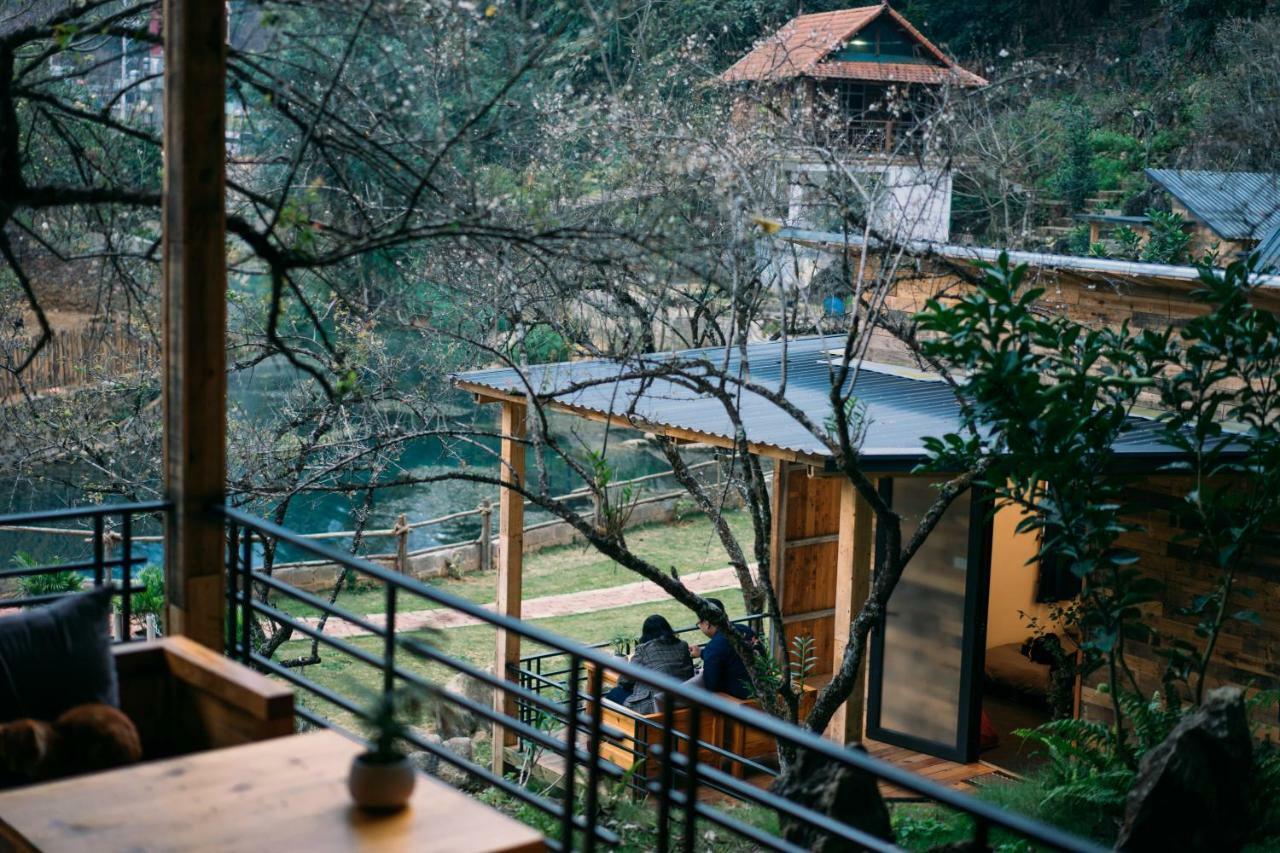 Hotel House By Lake Moc Chau Exterior foto